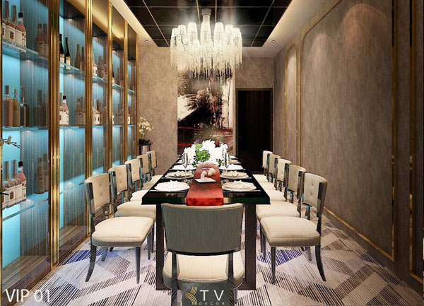 Thiết Kế Thi Công Phòng VIP Nhà Hàng Tại TP.HCM – Setup Quán Nhậu