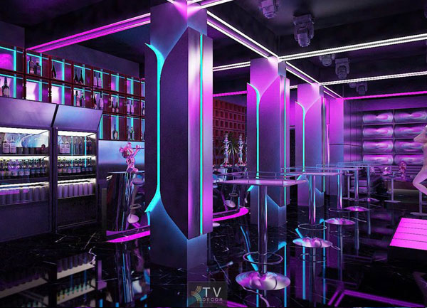 Thiết Kế Lounge Nightlife – Quầy Bar Tương Lai và  Không Gian Chill