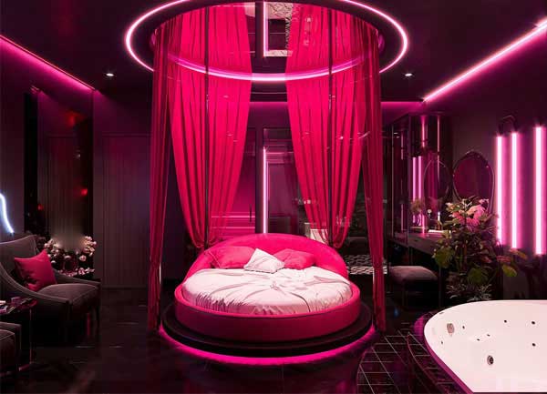 Thiết Kế Khách Sạn Tình Yêu Độc Đáo - Dự Án Thực Hiện Bởi KTV Decor