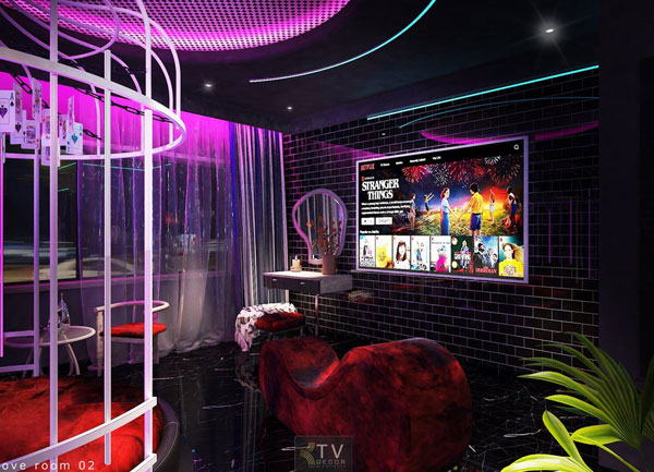 Thiết kế Love Room 02 độc đáo từ KTV DECOR với chi phí hợp lý