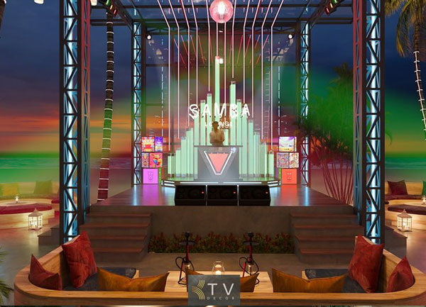 Thiết Kế Sân Khấu Ngoài Trời Lounge Bar SAMBA LOUNGE