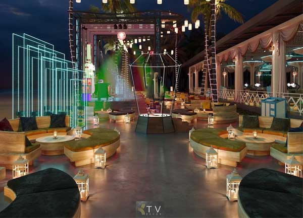 KTV Decor thiết kế khu vực ngoài trời cho SAMBA LOUNGE