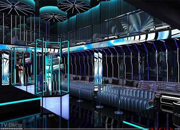Sân khấu LED New 92 Club – Thiết kế ấn tượng từ KTV Decor