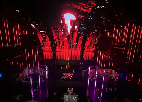 Thiết kế sân khấu  tại New 92 Club – KTV Decor thực hiện