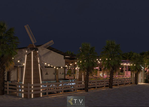 Mặt Tiền YOYO Beach Beer Garden – Thiết Kế Đậm Chất Biển