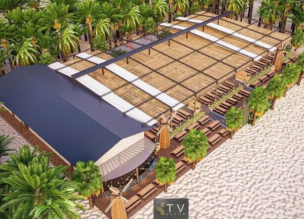 Thiết Kế Tổng Thể Nhà Hàng YOYO Beer Food Garden Không Gian