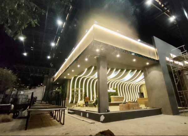 Thi công thực tế nhà hàng Beer Garden phong cách hiện đại tại TP.HCM