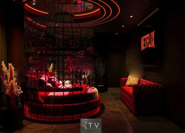 Thiết kế phòng khách sạn tình yêu The Cage