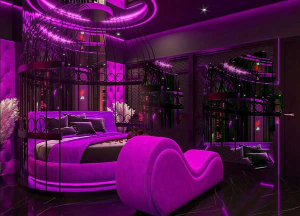 Phòng Playboy Gợi Cảm – Thiết Kế Love Hotel Đầy Cảm Xúc Dành