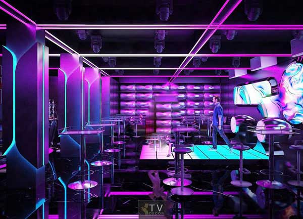 Thiết kế thi công quán Bar - Lounge Nightlife đẳng cấp