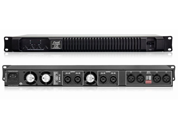 DARE A8A Cục Đẩy Công Suất DSP 4 Kênh – Class D – Main 1U – 4x3000W – 4×1.6 Ohm