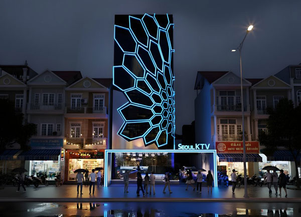 Thiết kế thi công dự án Karaoke SEOUL KTV tại Tây Ninh