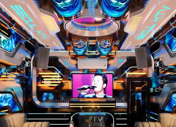 Thiết kế thi công phòng karaoke VIP Galaxy Luxury LED 5D TPHCM