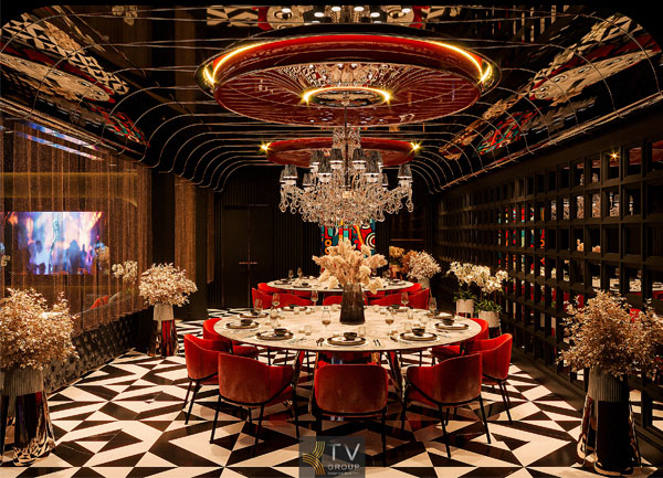 Thiết kế & thi công phòng VIP nhà hàng cao cấp