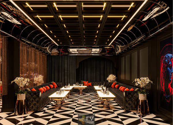 Thiết kế thi công phòng VIP nhà hàng cao cấp chuẩn sao
