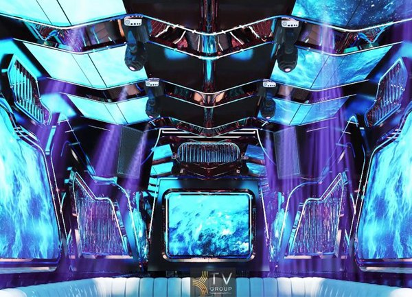 Thiết Kế Thi Công Phòng Karaoke VIP Concept Ocean Galaxy 5D Cần Giờ