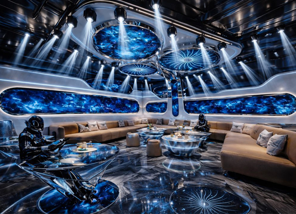 Thiết Kế Karaoke Vip KTV Galaxy VIP Xu Hướng Không Gian Vũ Trụ 2026