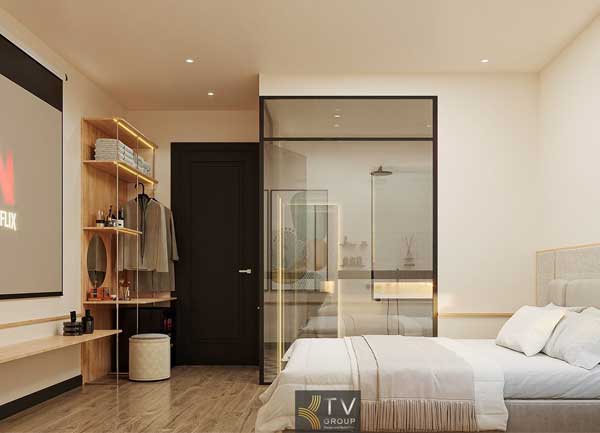 Thiết Kế Thi Công Phòng Khách Sạn Concept Cảm Xúc Ấm Áp tại TPHCM