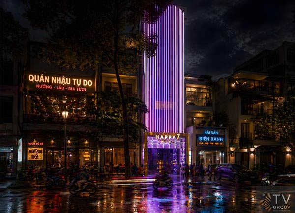 Thiết Kế Thi Công Karaoke Hệ thống HAPPY 7 Bistro KTV TPHCM