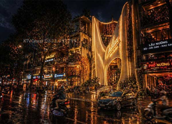 Thiết kế Beer Club Beer Garden nổi bật tại TPHCM, Thi công