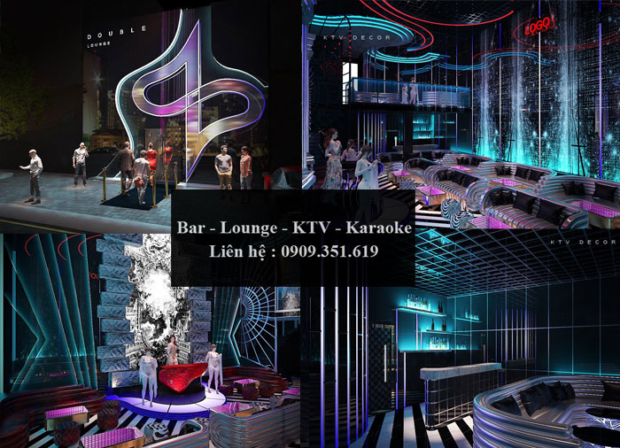 Báo giá thiết kế thi công Mini Lounge - Double Lounge Quận 1