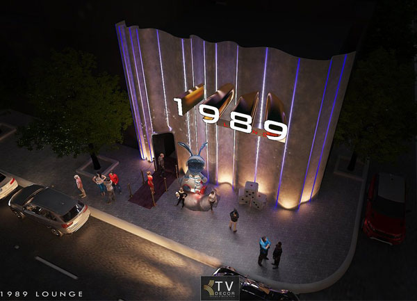 Thiết Kế Lounge 1989 – Không Gian Nightlife Hiện Đại KTV Decor