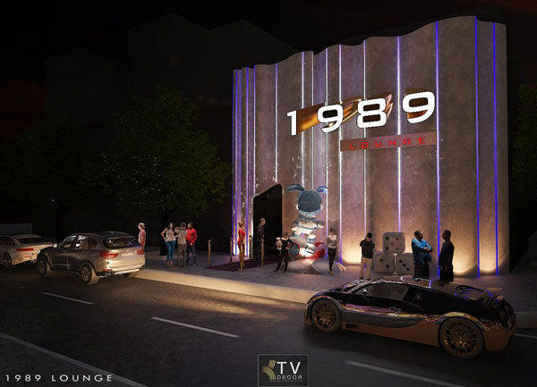 Chuyên Thiết Kế, Thi Công, Gia Công Mặt Tiền Lounge - Bar - Club