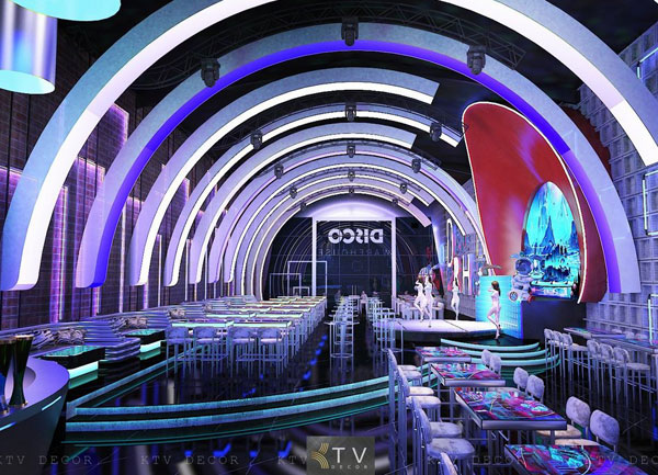 Beer Lounge kết hợp Nightlife Club với hệ vòm LED độc đáo