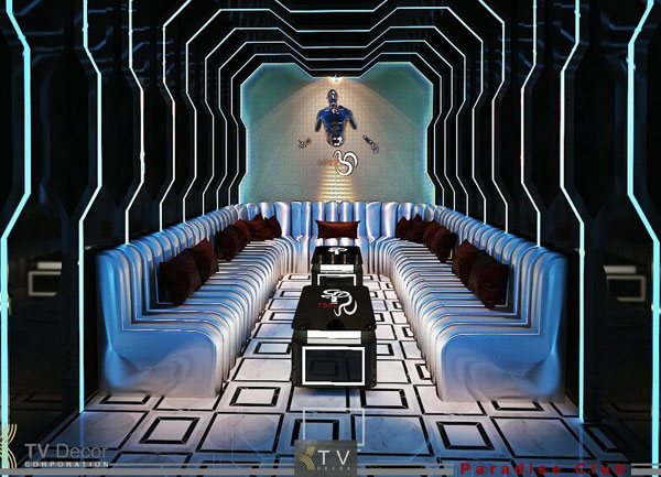 Thiết Kế Và Thi Công Phòng Lounge VIP Cho Bar Club Nightlife