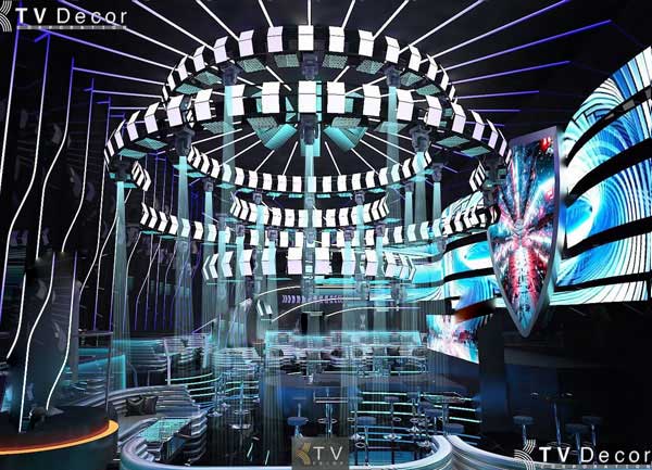 Thiết Kế Bar Club Công Nghệ LED 3D Hiện Đại – KTV DECOR
