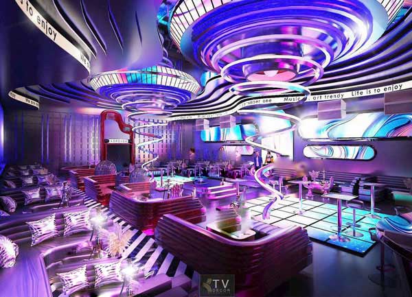 Thiết Kế Nightlife Pub Lighthouse - Nội Thất Bar Hiện Đại | KTV DECOR