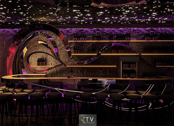 Thiết kế mini lounge Moth Lounge - KTV DECOR thực hiện