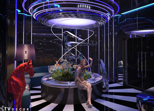 Khu vực sảnh chờ của ROXXY LOUNGE Biên Hòa Đồng Nai