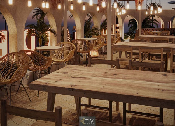 Thiết Kế Nhà Hàng Beer Food Garden Tại Nha Trang - KTV DECOR