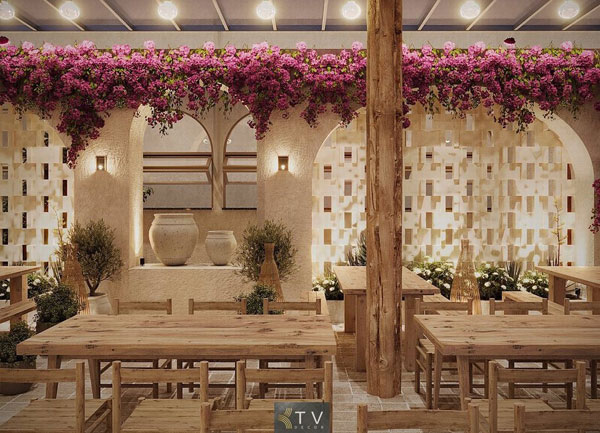 KTV Decor – Chuyên Thiết Kế Thi Công Nhà Hàng Phong Cách Sân Vườn Với Chi Phí Tối Ưu