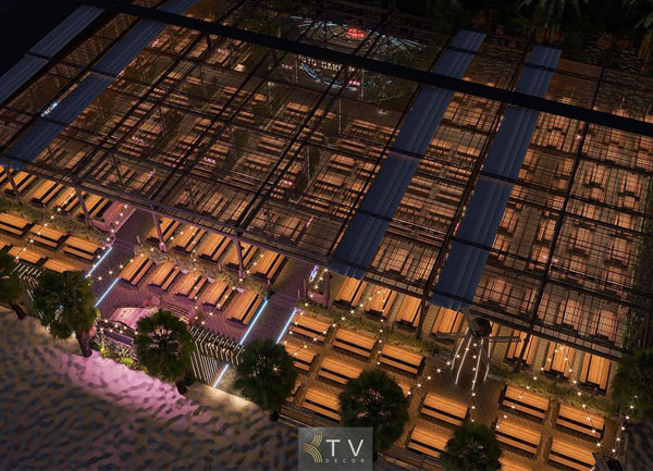 Thiết Kế Nhà Hàng Beach Beer Garden YOYO Phong Cách Biển Độc Đáo
