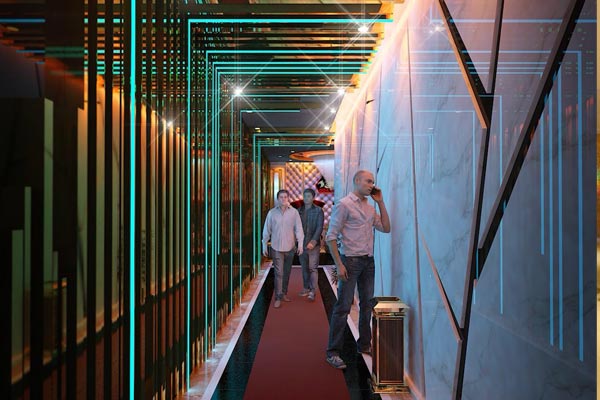 Báo giá thiết kế Hành lang karaoke KTV91,đẹp,độc lạ,sang trọng