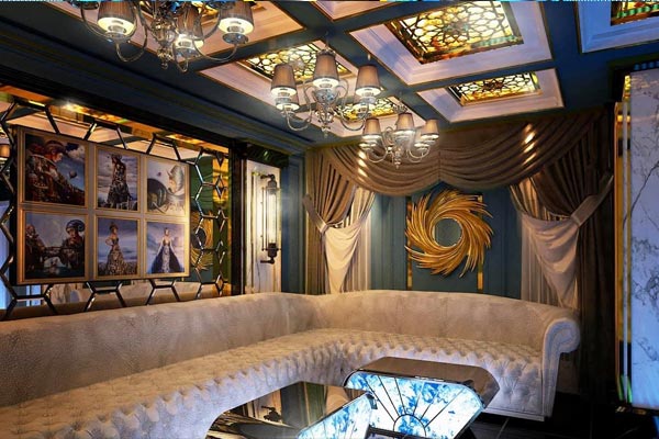 Mẫu thiết kế phòng karaoke Tân cổ điển Vip karaoke KTV17