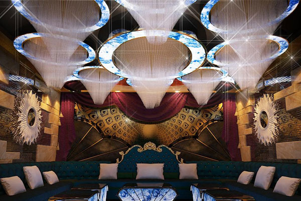 Báo giá thi công phòng karaoke tân cổ điển đèn LED ấn tượng