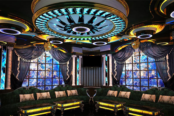 Mẫu thiết kế phòng karaoke KTV180,giá thiết kế 1 phòng karaoke