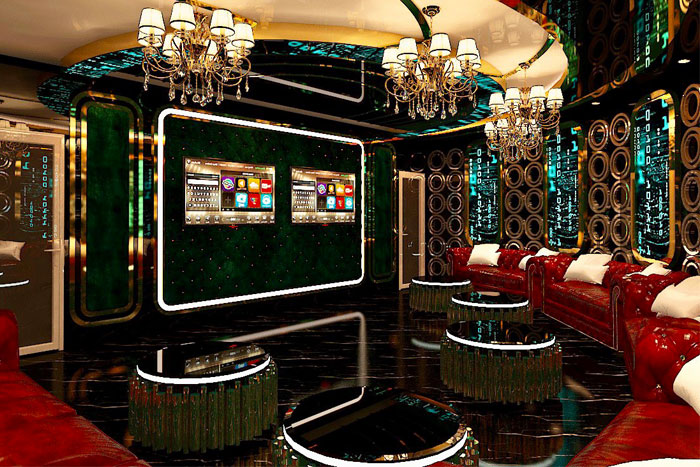 Mẫu thiết kế phòng karaoke KTV184-Kinh Nghiệm Mở Quán Karaoke
