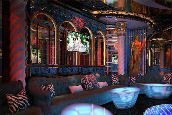 Mẫu thiết kế phòng karaoke Tân Cổ Điển Đẹp Sang Trọng KTV30