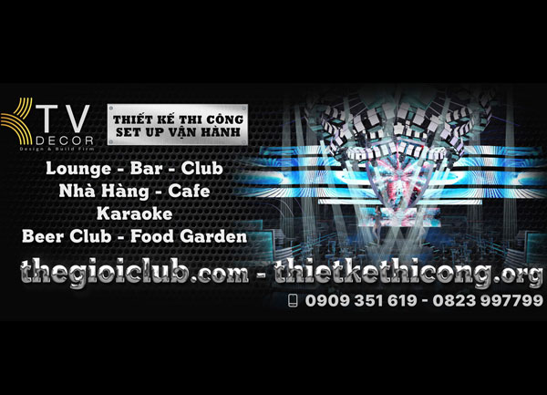 Set up Club Bar chuyên nghiệp và chất lượng thành công