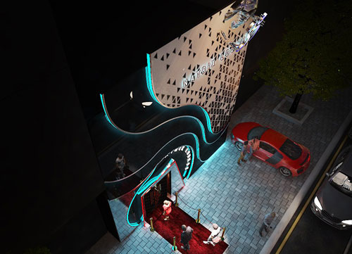 Thiết kế Mặt tiền ngoại thất Lounge Bar độc đáo tai TPHCM