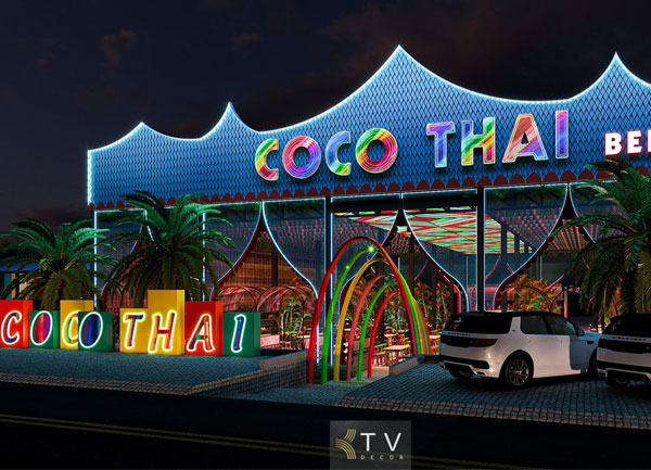 Báo giá Thiết kế mô hình Beer Garden phong cách Thái