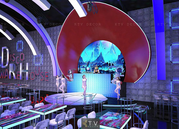 Thiết Kế Beer Lounge - Nightlife Club - Mô Hình DISCO WAREHOUS