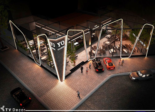 Thiết kế quán Beer club-Beer garden,báo giá thi công beer club