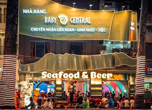 Tổng hợp thông tin dự án nhà hàng Baby Ốc Central Quận 1,TPHCM