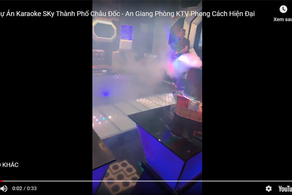 Giá thi công mẫu phòng karaoke VIP hiện đại đẳng cấp bình dân