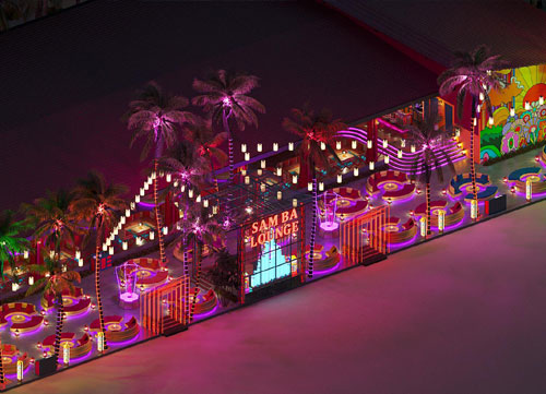 Dự án Tổ hợp Tiện ích BIKINI BEACH Nhà hàng - Lounge